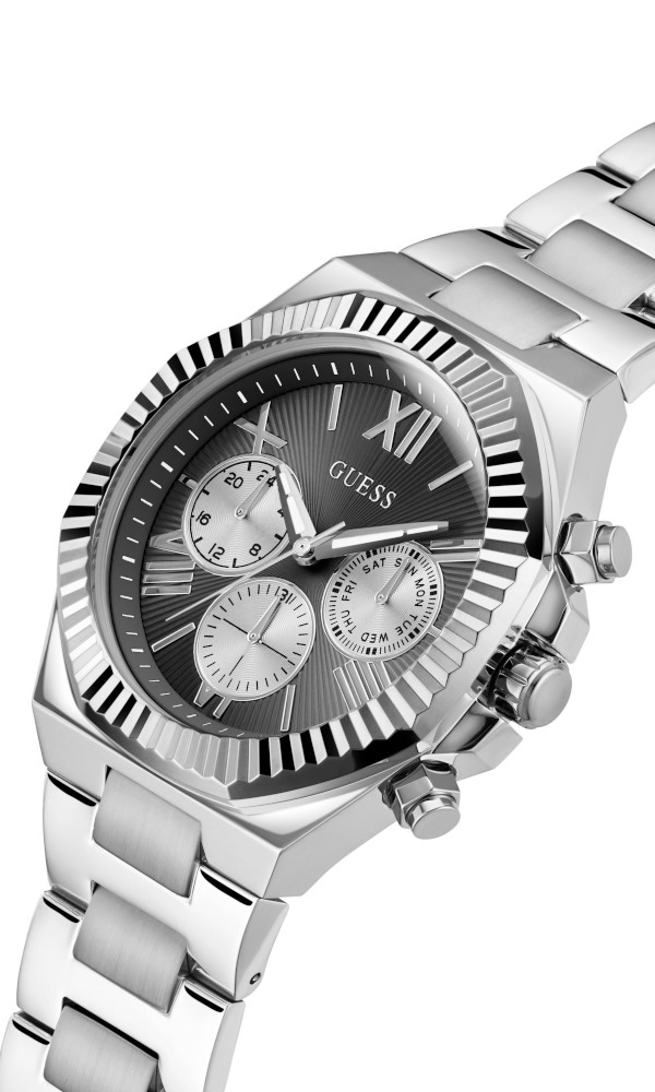 Ανδρικό ρολόι GUESS Equity Multi Function με μπρασελέ