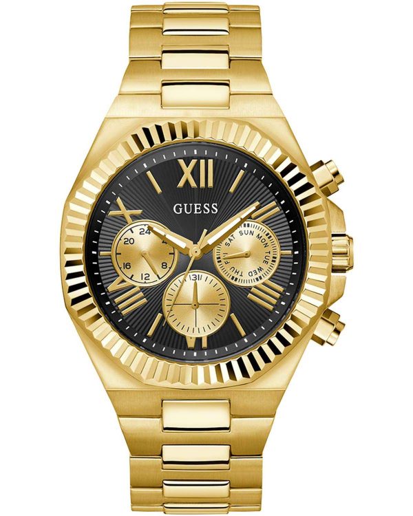 Ανδρικό ρολόι GUESS Equity Multi Function με μπρασελέ