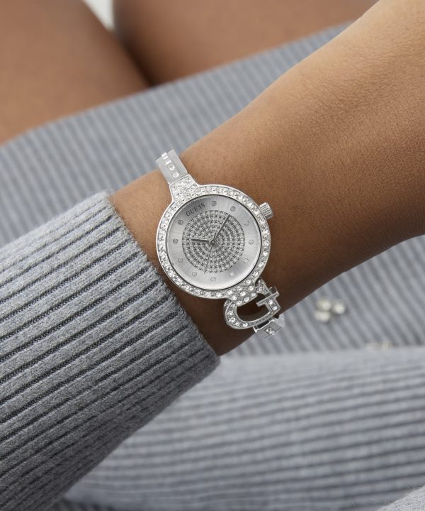 GW0929L1_N-1 Γυναικείο ρολόι GUESS Giselle με μπρασελέ