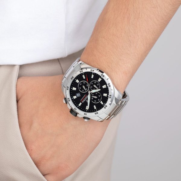 L_1_f20463_4 Aνδρικό ρολόι FESTINA Chronograph με μπρασελέ