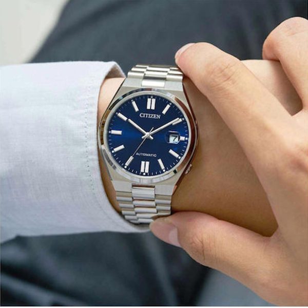 NJ0150-81Lprova Ανδρικό ρολόι CITIZEN Automatic Mechanical με μπρασελέ