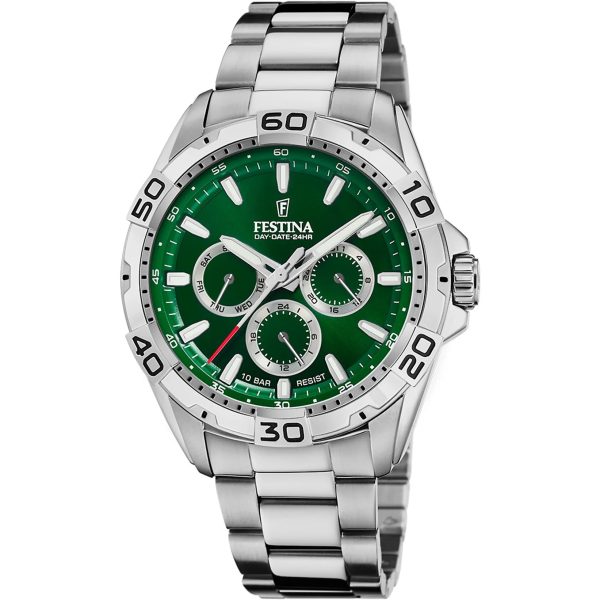 P_1_f20623_3 Ανδρικό ρολόι FESTINA Multifunction με μπρασελέ