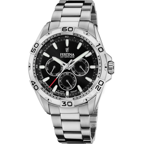 Ανδρικό ρολόι FESTINA Multifunction με μπρασελέ