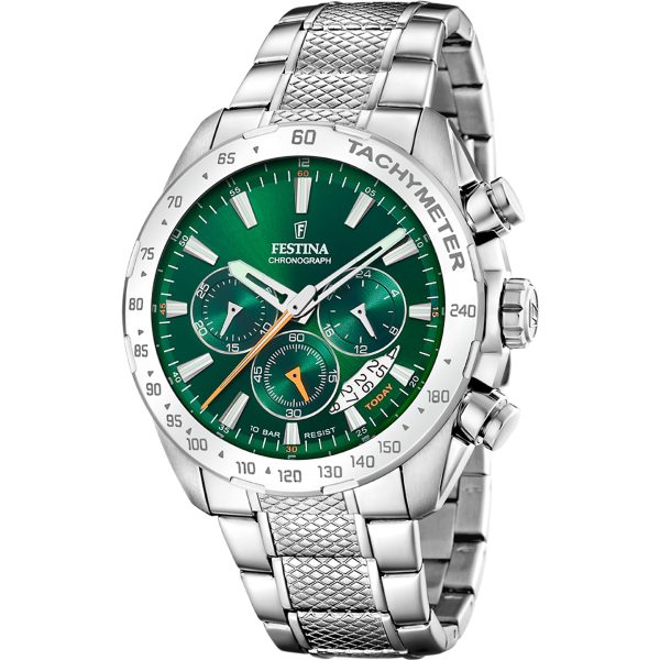 P_1_f20668_3 Αντρικό ρολόι FESTINA Chronograph με μπρασελέ