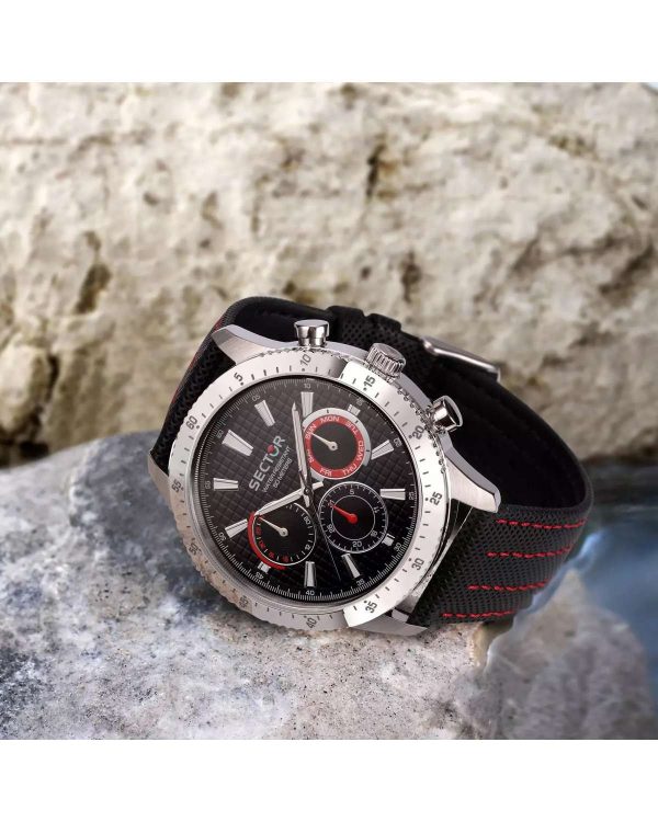 R3251578011_7 Aνδρικό ρολόι SECTOR 270 Multifunction με λουράκι