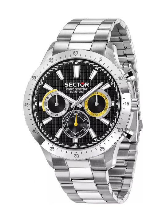 Watch SECTOR 270 Silver Metallic with bracelet
