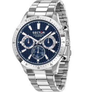 Watch SECTOR 270 Silver Metallic with bracelet