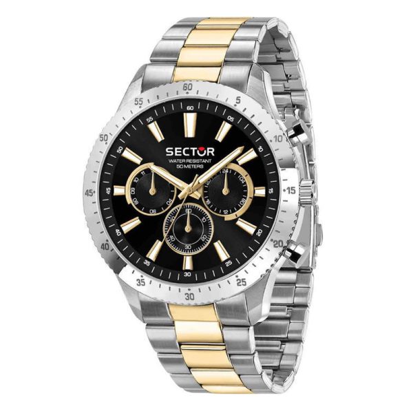 R3253578026 Ανδρικό ρολόι SECTOR Chronograph 270 με μπρασελέ