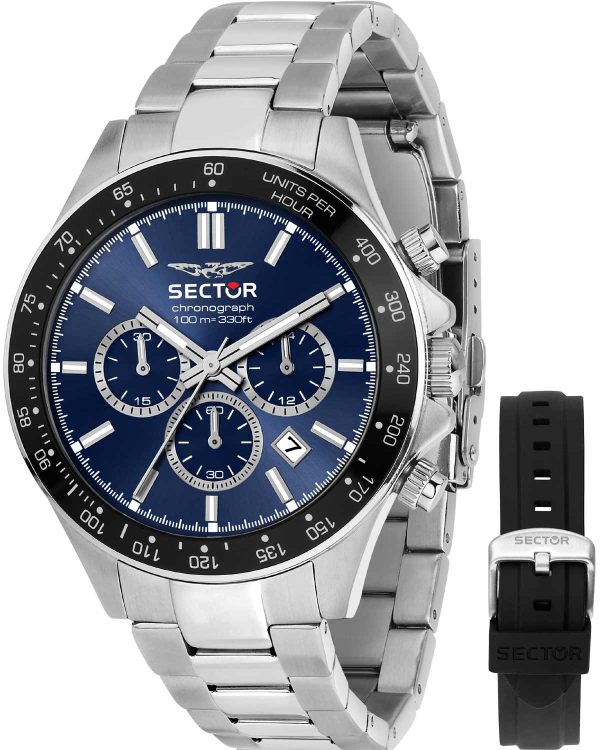 R3271661028_1 Ανδρικό ρολόι SECTOR 230 Chronograph με Gift Set