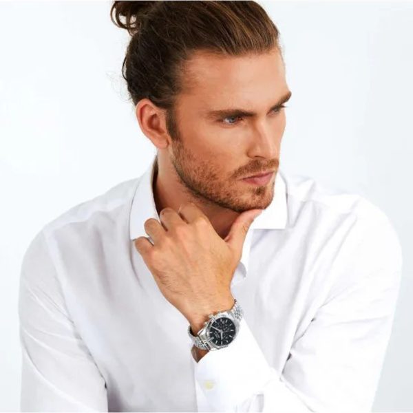 R3273640001_3 Ανδρικό ρολόι SECTOR Chronograph 240 με μπρασελέ