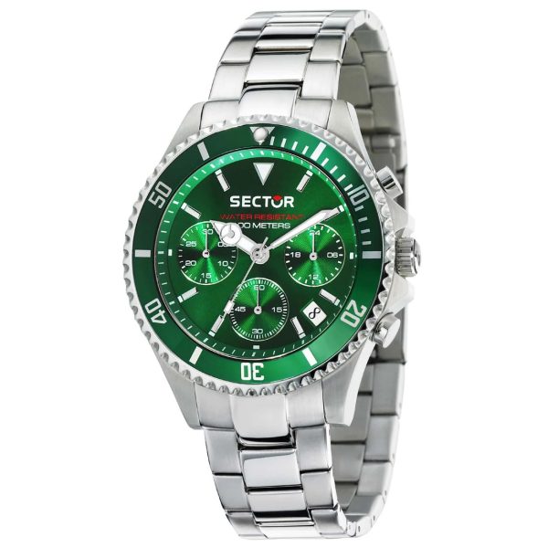 Ανδρικό ρολόι SECTOR Chronograph 230 με μπρασελέ