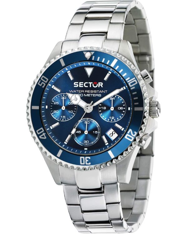 R3273661007_1 Aνδρικό ρολόι SECTOR 230 Chronograph με μπρασελέ