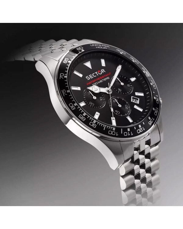 R3273661033_2 Aνδρικό ρολόι SECTOR 230 Chronograph με μπρασελέ
