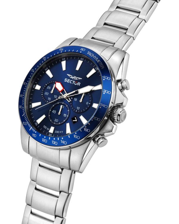 Ανδρικό ρολόι SECTOR 450 Chronograph με μπρασελέ