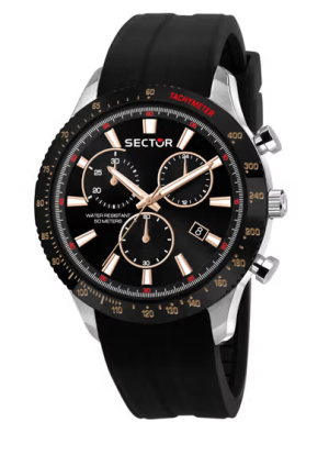 Sector-orologio-Cronografo-uomo-Sector-R3271778001 Aνδρικό ρολόι SECTOR 270 Chronograph με σιλικόνη