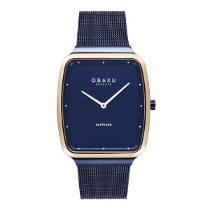 Αντρικό ρολόι OBAKU Tern με μπρασελέ