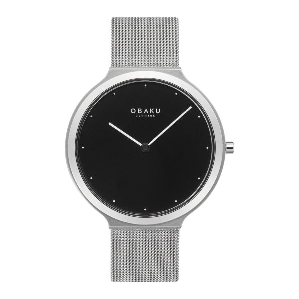 Αντρικό ρολόι OBAKU Satin με μπρασελέ