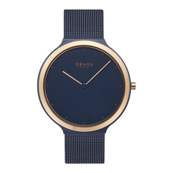 Αντρικό ρολόι OBAKU Satin με μπρασελέ