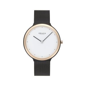 Γυναικείο ρολόι OBAKU Satin Lille με μπρασελέ