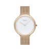 Γυναικείο ρολόι OBAKU Satin Lille με μπρασελέ
