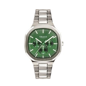 V275GMCESC_ILD_JADE-2 Ανδρικό ρολόι Obaku Ild με μπρασελέ