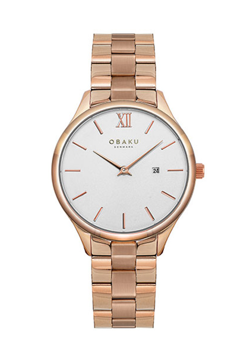 Γυναικείο ρολόι OBAKU Vibe Lille με μπρασελέ