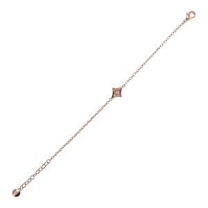 WSBZ02282_fd56aed9-b400-438d-884f-05a74b8a71d7_1200x1200 Γυναικείο βραχιόλι BRONZALLURE με φλοιό ροζ χρυσού Κ18 με σμάλτο