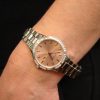 bulova-rosedale Γυναικείο ρολόι BULOVA Diamond Rosedale 96R175 με μπρασελέ