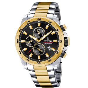 f20562_41 Aνδρικό ρολόι FESTINA Chronograph με μπρασελέ