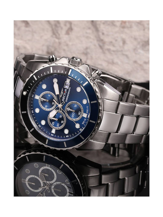fixedratio_20220802194404_c001d80a Aνδρικό ρολόι SECTOR 450 Chronograph με μπρασελέ