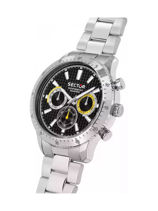 Watch SECTOR 270 Silver Metallic with bracelet