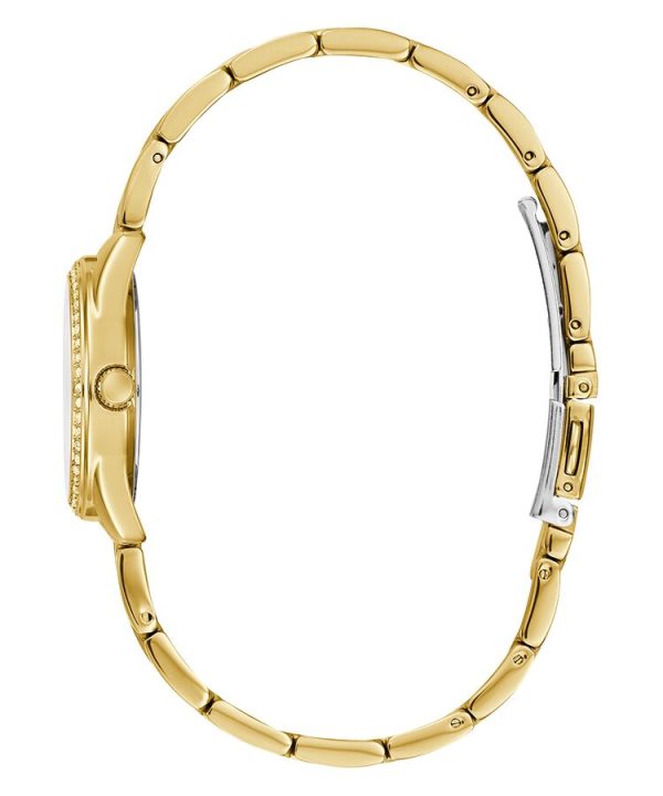 gs34 Γυναικείο ρολόι Guess με μπρασελέ