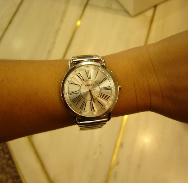 Γυναικείο ρολόι GUESS W1149L1 με μπρασελέ