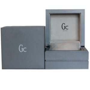 guess-box2 Γυναικείο ρολόι Guess Collection Chronograph με μπρασελέ