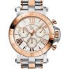 guess3 Γυναικείο ρολόι GUESS Collection X73002M1S chronograph με δίχρωμο μπρασελέ
