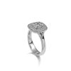 illusion_daxtylidi_EM_236-F43 Γυναικείο δαχτυλίδι ροζέτα Diamondjools από λευκό χρυσό Κ18 με διαμάντια
