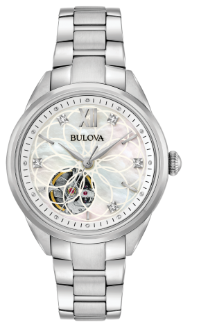 Γυναικείο ρολόι BULOVA Diamond Collection Mechanical με μπρασελέ