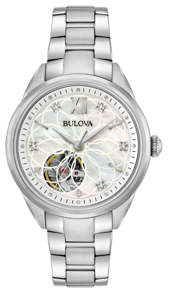 Γυναικείο ρολόι BULOVA Diamond Collection Mechanical με μπρασελέ