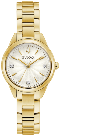 Γυναικείο ρολόι BULOVA Diamond Collection Sutton με μπρασελέ