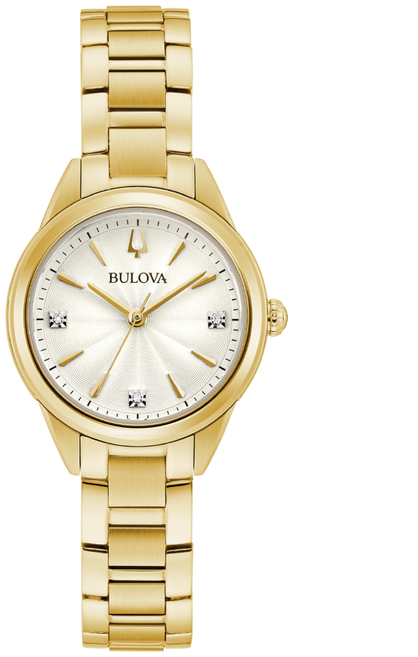 Γυναικείο ρολόι BULOVA Diamond Collection Sutton με μπρασελέ