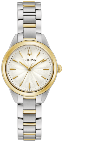 Γυναικείο ρολόι BULOVA Sutton με μπρασελέ δίχρωμο