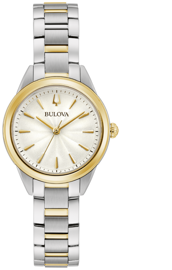 Γυναικείο ρολόι BULOVA Sutton με μπρασελέ δίχρωμο