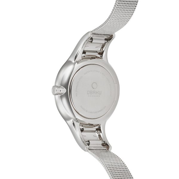 oba14 Γυναικείο ρολόι OBAKU Dis Steel με μπρασελέ