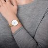 Γυναικείο ρολόι OBAKU Lun Gold με μπρασελέ
