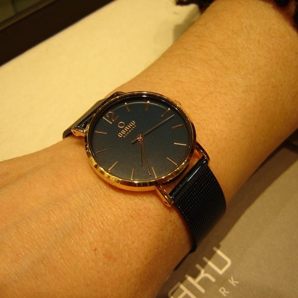 Γυναικείο ρολόι OBAKU Mark Lille Ocean με μπρασελέ