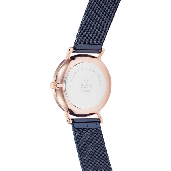 Γυναικείο ρολόι OBAKU Mark Lille Ocean με μπρασελέ
