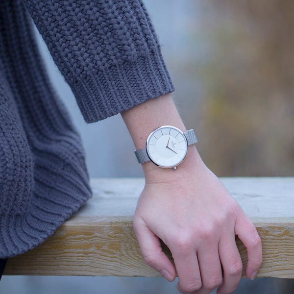 Γυναικείο ρολόι OBAKU Sand Steel με μπρασελέ