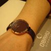 oba55 Γυναικείο ρολόι OBAKU Blomme Walnut με μπρασελέ