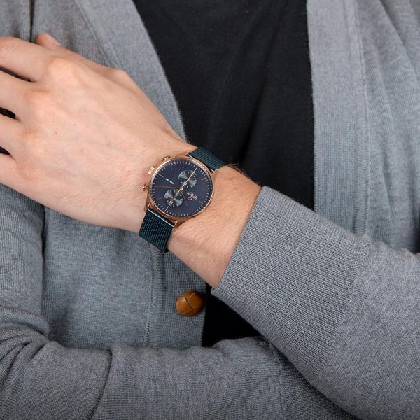 oba71 Ανδρικό ρολόι OBAKU Gran Ocean με μπρασελέ