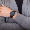 oba73 Ανδρικό ρολόι OBAKU Storm Thunder Chronograph με μπρασελέ